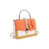 ALDO Women's Caiillaa Top Handle Bag, Other Orange, Medium