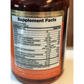 Nature’s Bounty 24+Hr Immune Support 120 Softgels Elderberry Zinc Echinac. VitC