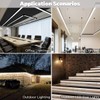 Quad Row Bright Outdoor IP67 Waterproof LED Light Strip 5M,