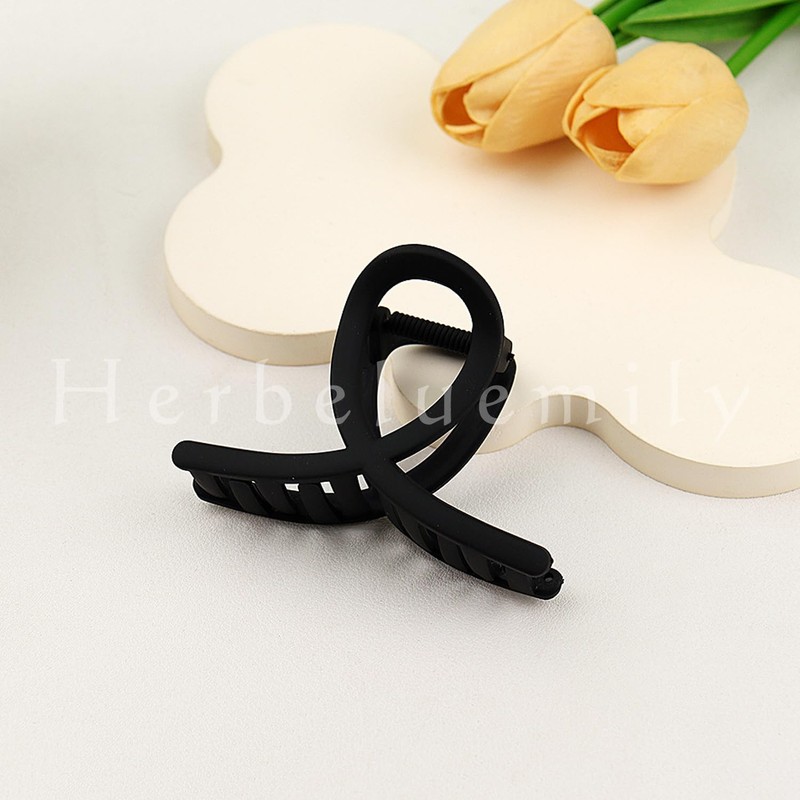 Herbeluemily Hair Clip, Hair Claw, Dakar Hair Claw, Cross Line,