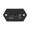 Tgoon Hour Gauge, Fully Sealed Hour Meter Hour Gauge Compact