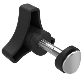 2-Pack Lawn Mower Handle Knob Nut Bolt Kit – Triangle Handle Bolts Replacement Accessories for Honda, Murray, Ryobi and More Lawnmower - Durable Wing Nut, Gasket and Fastening Parts for Mower Handles