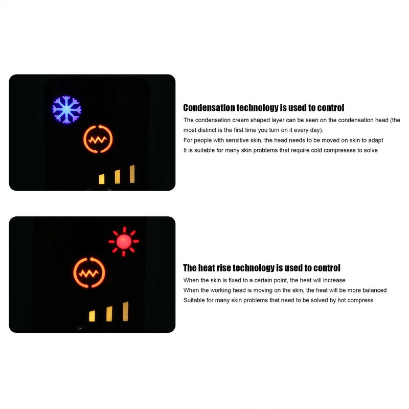 Household Hot Cold Compress Hammer Beauty Machine Face Skin Vibration