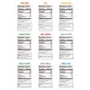 Soeos Spice Seasoning Set of 9 Individual Spice Grinder, Pure