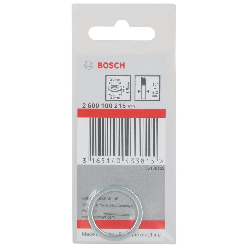 Bosch 2600100215 Reduction Ring for Circular Saw Blades, 25mm x