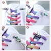 8 Pairs of Metal Capsules for Shoelaces, Elastic Shoelaces Buckle