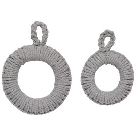 Danica Heirloom Cork Trivet Set of 2, Round, Muted Jewel Tones