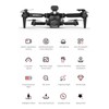 Remote Control Drone with Dual Camera 4K Foldable Headless Quadcopter