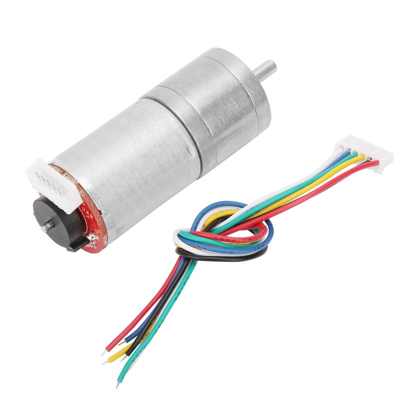 DC 6V Encoder Gear Motor Speed Reduction Motor for Robot