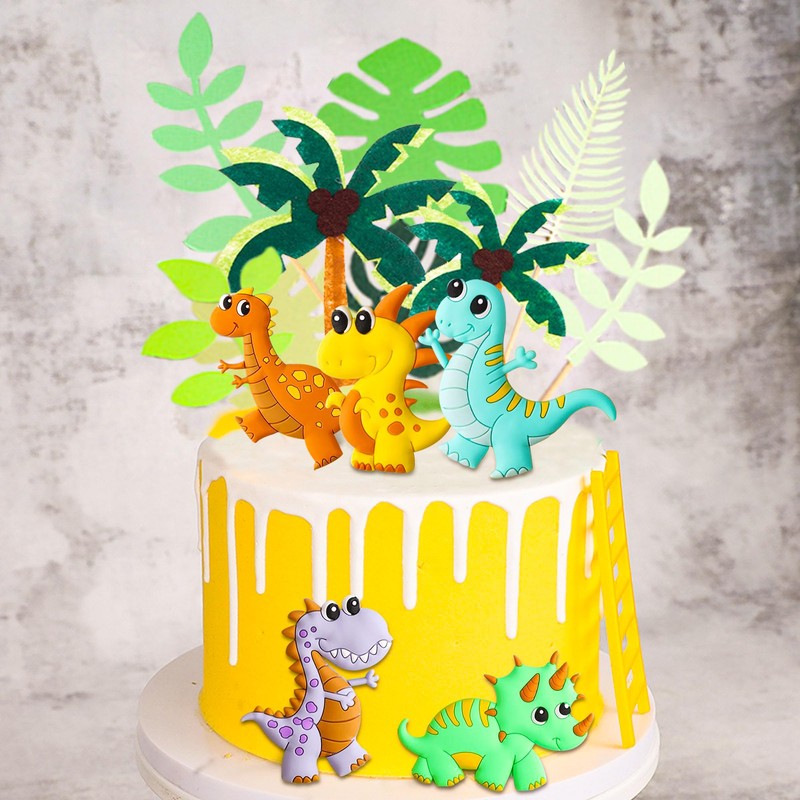 LaVenty - Decoración de tarta de dinosaurio, rugido de un