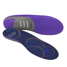 Dr. Scholl's Custom FiT Comfort – Plantar Fasciitis Insoles, Orthotics Shoe Inserts with Arch Support for Men & Women, Suitable for 220+ lbs, Stay on Your Feet All-Day with Optimum Cushioning, CF560