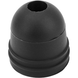 Protector de parachoques de puerta de autocaravana de goma negra para puertas correderas de patio, armarios de cobertizo, protector de bordes con tornillos de acero inoxidable, ajuste seguro, paquete