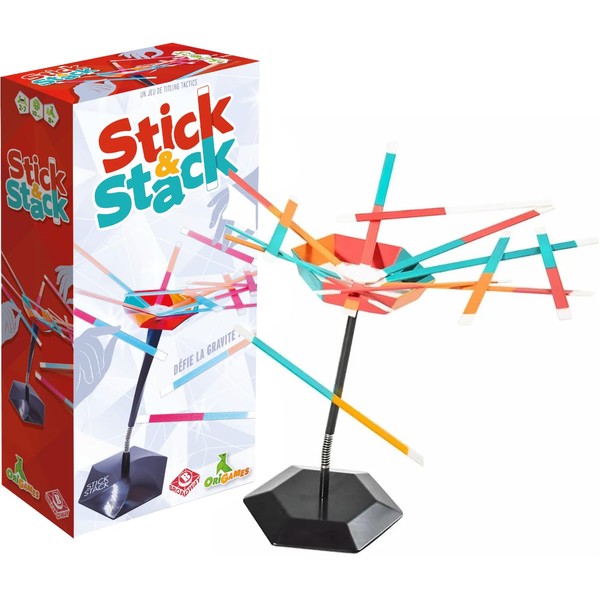 Origames - Stick & Stack - Jeu d’ambiance, de défis