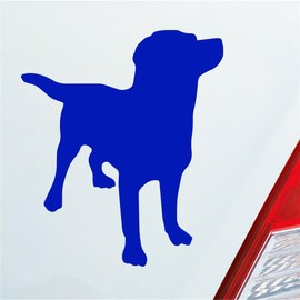 Car Sticker Labrador Labbi Retriever Dog Animal 10 x 12 cm