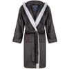 Tokyo Laundry Men's Soft Fleece Hooded Two Tone Dressing Gown