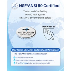 POOLPURE PLF100A Pool Filter Replaces Pentair CC100, CCRP100, PAP100, PAP100-4, Ultral-C3, Unicel C-9410, R173215, Filbur FC-0686, 59054200, 160316, 160354, Predator 100, L x OD:23 5/8" x 10 1/16"