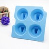DOITOOL 1pc Shark Fin Ice Grid Ice Mold Creative Novel
