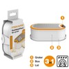 Fiskars Box Grater, With Container, Dimensions: 16.8 x 9.0 cm,