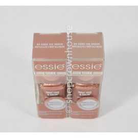 2 Essie Treat Love & Color Strengthener Metallic Polish #89 KEEN ON SHEEN