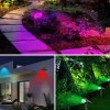 T-SUN 8× Solar Spot Lights Color Changing Outdoor Garden Lawn