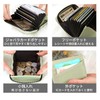 Mini Card Case, High Quality PU Leather, Large Capacity, Holds