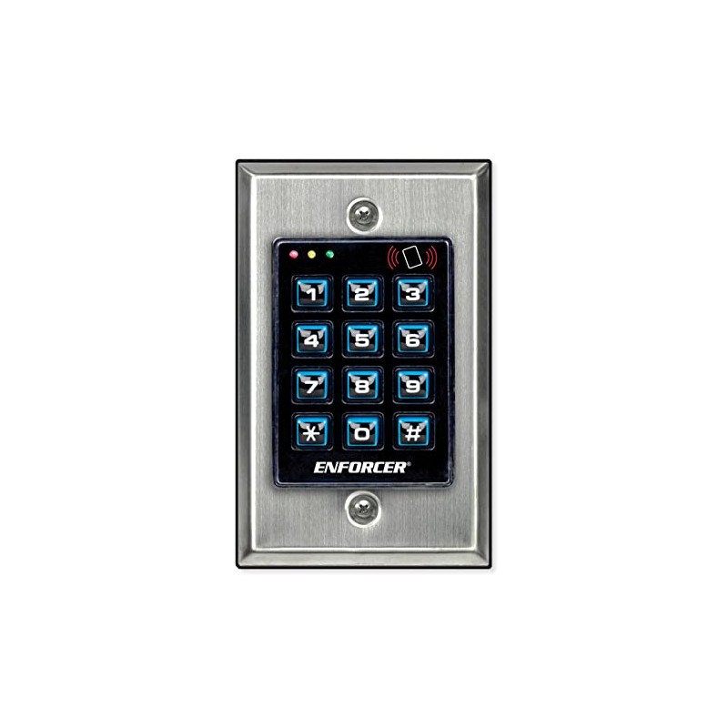 Seco-Larm Enforcer Access Control Keypad with Proximity Reader, Backlit (SK-1131-SPQ)