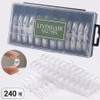 Living Air Soft Nail Full Tip Artificial Nails 240p, 1 piece, Transparent / 리빙에어 말랑이 네일 풀팁 인조 손톱 240p, 1개, 투명