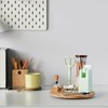 Oridom 10 Inch Bamboo Lazy Susan Organizer Turntable for Kitchen