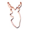 Deer Hunters Trophy Buck Copper Cookie Cutter