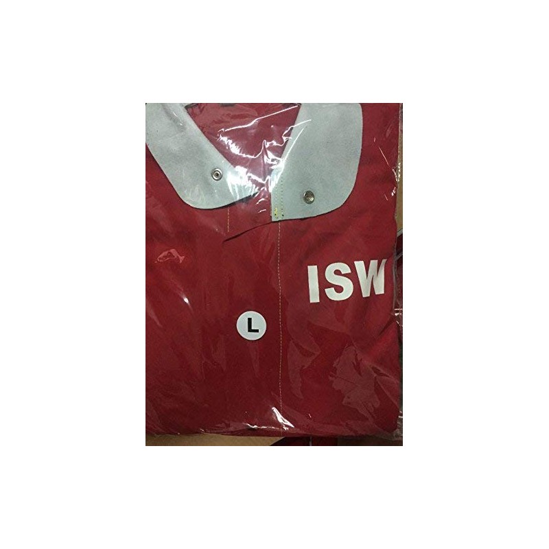 Heavy Duty Leather Blast Suit Size Small-1XLarge Sandblasting ISW (Large)