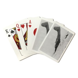 Lantern Press A Plane which Crashed at Air Transport Command Photograph (52 Playing Cards, Poker Size Card Deck with Jokers)