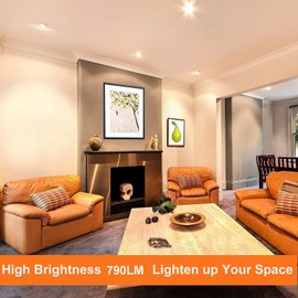 Vinaco GU10 LED Bulb 2700 K Warm White Flicker-Free, GU10 Bulb LED 10 W 790 LM High Brightness (Equivalent Halogen 100 W), MR16 for Recessed Track Lighting