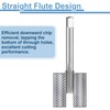 sourcing map 2pcs Straight Flute Thread Tap, 1/4-18 NPS Screw