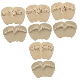 LIFKOME 8pairs High Heel Forefoot Pads of Anti- Insoles for Women Wear-resistant Cushioning Comfortable Foot Support for Everyday Use