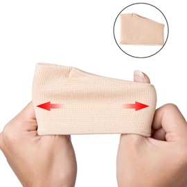 Pedimend Gel Pad Metatarsal Sleeves (2PAIR) - Metatarsal Pads for Forefoot Pain - for Metatarsalgia, Morton's Neuroma, Plantar Warts, Corns and Sesamoiditis - Ball of Foot Cushion - Foot Care