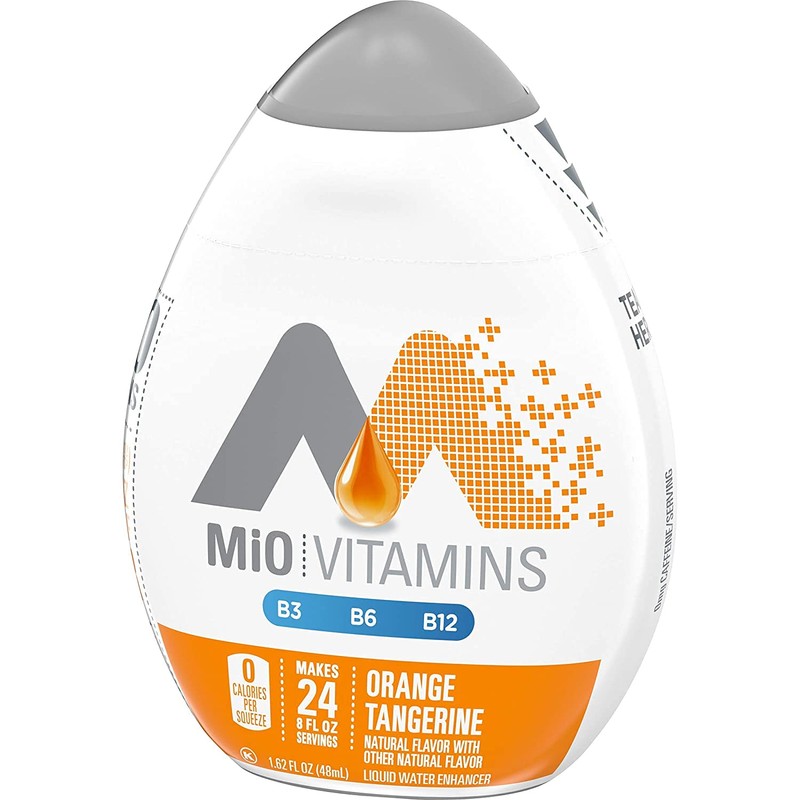 MiO Liquid Water Enhancer, Orange Tangerine 1.62 oz (Pack of