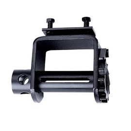 Mytee Products Heavy-Duty Portable Bolt-On Trailer Winch with Black Powder Coating - 16,500 lbs BS