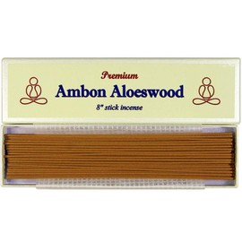 [Bosen] Premium (Wild) Ambon Aloeswood - 8" Stick Incense - 100% Natural - FAM152S