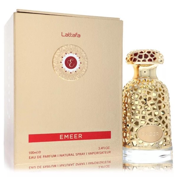 Lattafa Emeer by Lattafa Eau De Parfum Spray (Unisex) 3.4