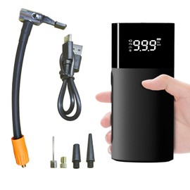 Reifenfüller Tragbarer Luftkompressor für Reifen, Luftpumpe 5000mAh 120PSI 3x schnelleres Kompakte Akku Kompressor, Luftpume für Autoreifen, Fahrradreifen und Aufpumpbare Produkt