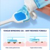 Tongue Cleaner Gel with Tongue Brush - Tongue Scraper Gel