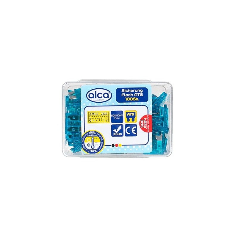 Flat fuse 15 Amp, 100 pcs. Economy Box