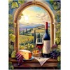 Wine Themed Tuscany Vineyard Pattern A1139 Accent Tile Mural Kitchen