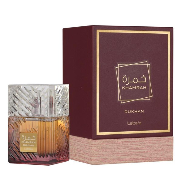 Lattafa Khamrah Dukhan Unisex Eau de Parfum Spray – 3.4