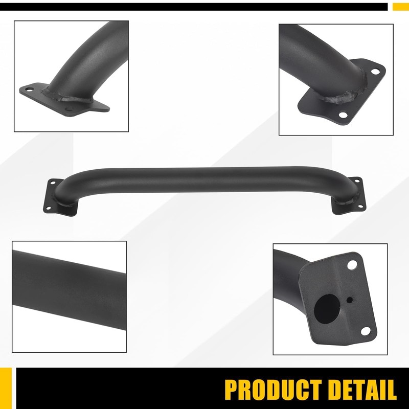KUAFU 3-1/8 Inch Height Brush Guard Compatible With 2018-2023 Jeep