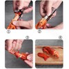 2 Pcs Crawfish Sheller Tool, Stainless Steel Crawfish Peeler Tool,