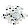 100 Pcs Sew On Googly Wiggle Eyes Button for DIY