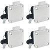 4 PCS Draw Cam Locks with Keys for File Cabinet
