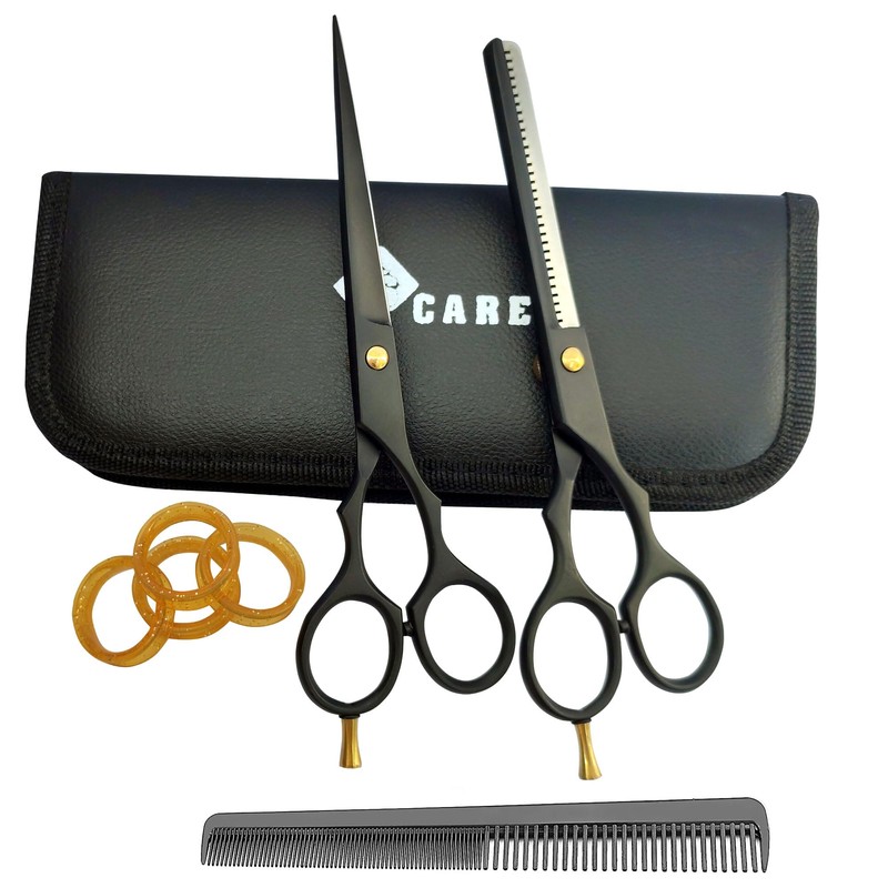 Professional Hairdressing Scissors, Japanese Stainless Steel Salon Scissors - 16.5