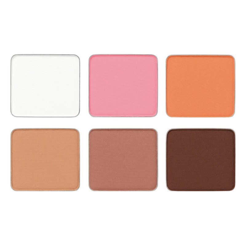 Chacott Multi Color Variation 6 Color Palette/Eyebrow Highlight Nose Shadow,